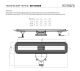 Душевой лоток BETTOSERB 13702512 Compact Line 850