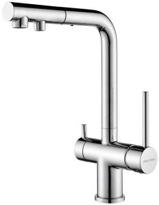 Смеситель для кухни Paulmark Serpentine Se213222-CR хром