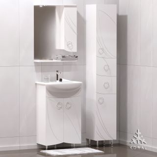 Зеркало-шкаф Corozo Ультра Флора 55см белый SD-00000301 Зеркало-шкаф Corozo Ультра Флора 55см белый SD-00000301