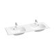 Раковина двойная Ravak Classic II XJX01113000 130 см белый
