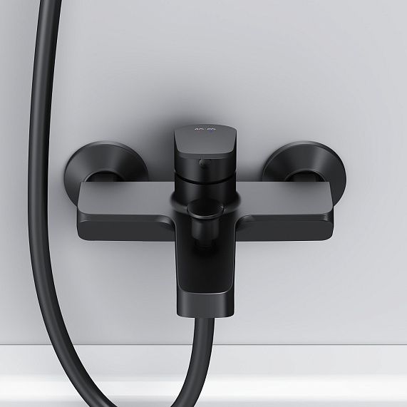 Смеситель для ванны и душа Am.Pm Func F8F10022 черный