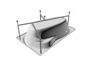 Каркас для ванны Relisan Ariadna Гл000003452 145x95 Каркас для ванны Relisan Ariadna Гл000003452 145x95