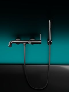 Смеситель для ванны Knotlor SS-32/BL, черный