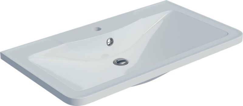 Мебельная раковина Madera Adel 80см белый 4627173210249 Мебельная раковина Madera Adel 80см белый 4627173210249
