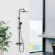 Душевая стойка Gappo G2491-6 с термостатом чёрный