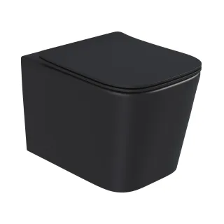 Унитаз Good Door подвесной KVADRO GREY (сиденье дюропласт с микролифтом)