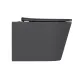 Унитаз Good Door подвесной KVADRO DARK GREY (сиденье дюропласт с микролифтом)