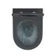 Унитаз Good Door подвесной KVADRO DARK GREY (сиденье дюропласт с микролифтом)