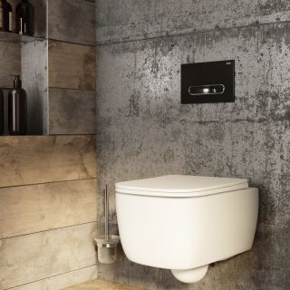 Клавиша смыва IDDIS Unifix чёрный матовый UNI71MBi77 Клавиша смыва IDDIS Unifix чёрный матовый UNI71MBi77