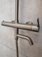 Душевая система AltroBagno Unione 030210 GrMt оружейная сталь