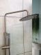 Душевая система AltroBagno Unione 030210 GrMt оружейная сталь