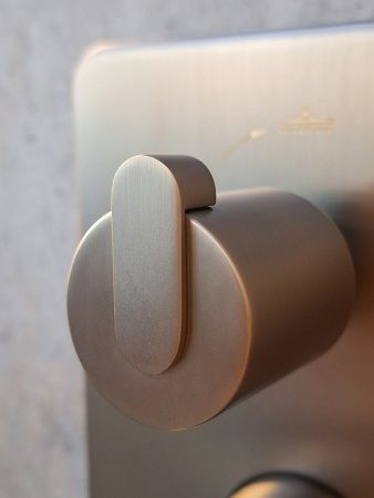 Душевая система AltroBagno Unione 040108 GrMt оружейная сталь
