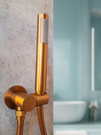 Душевая система AltroBagno Unione 040109 RaSp медь матовая