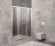 Душевая дверь, хром BelBagno UNIQUE-BF-2-170/200-P-Cr