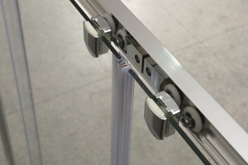 Душевая дверь, хром BelBagno UNIQUE-BF-2-170/200-P-Cr