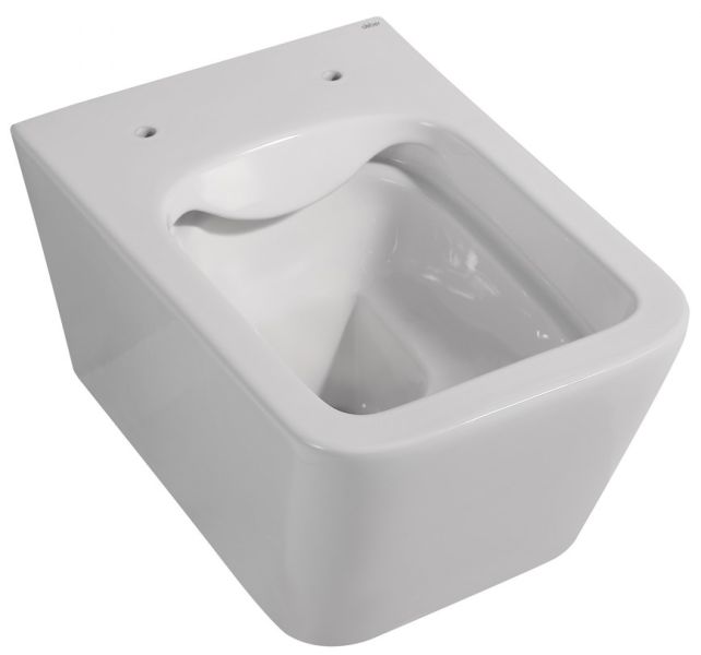 Подвесной унитаз ABBER Rechteck AC1201 безободковый белый