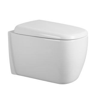 Унитаз подвесной ABBER Rechteck AC1217 безободковый смыв торнадо белый