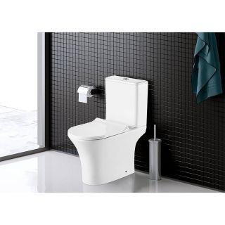 Унитаз-компакт AZARIO FRETTA ROUND AZ-7121 безободковый в комплекте с бачком и сиденьем микролифт Унитаз-компакт AZARIO FRETTA ROUND AZ-7121 безободковый в комплекте с бачком и сиденьем микролифт