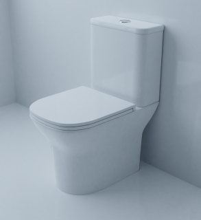 Azario Iris AZ-8353 Унитаз-компакт безободковый с сиденьем микролифт Azario Iris AZ-8353 Унитаз-компакт безободковый с сиденьем микролифт