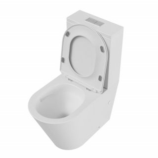 Унитаз-компакт напольный Grossman GR-4458MSQ с микролифтом, белый матовый