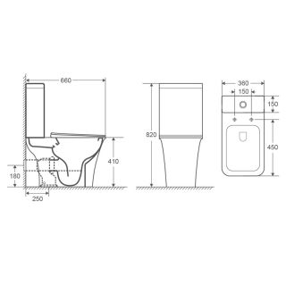 Унитаз напольный Azario AVERO 660x360х820 безободковый с бачком и сиденьем микролифт (AZ-1213A-G) Унитаз напольный Azario AVERO 660x360х820 безободковый с бачком и сиденьем микролифт (AZ-1213A-G)