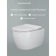 Комплект Ceramicanova подвесной унитаз Play CN3001 инсталляция CN161001 панель смыва CN16-001MB чёрный матовый