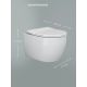 Комплект Ceramicanova подвесной унитаз Play CN3001 инсталляция CN161001 панель смыва CN16-002W белый