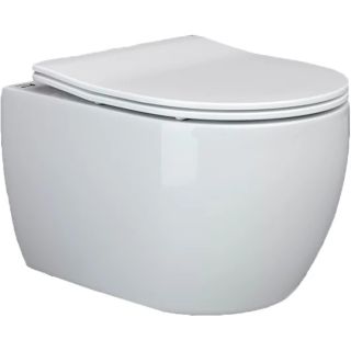Комплект Ceramicanova подвесной унитаз Play CN3001 инсталляция CN161001 панель смыва CN16-001CH хром