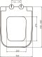 Унитаз подвесной VitrA Shift 7742B003-0075 с микролифтом + Крышка-сиденье NKP Dolce 0406 с микролифтом