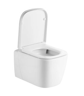 Унитаз подвесной Black & White 770WX белый