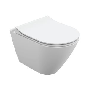 Унитаз  Cersanit CITY OVAL CLEAN ON DPL EO SLIM A63114