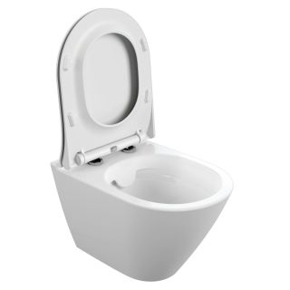 Унитаз  Cersanit CITY OVAL CLEAN ON DPL EO SLIM A63114 Унитаз  Cersanit CITY OVAL CLEAN ON DPL EO SLIM A63114