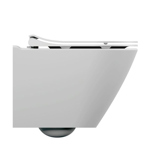Унитаз  Cersanit CITY OVAL CLEAN ON DPL EO SLIM A63114