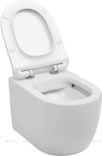 Унитаз подвесной Aquanet Rimless Cetus-W BL-102N-WHT 211908 белый