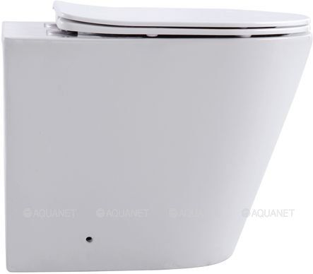 Унитаз приставной Aquanet Rimless Atago 2.0 F LX-1906 243548 белый