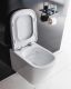 Унитаз подвесной BelBagno Albano BB120CHR/BB120SC с сиденьем микролифт