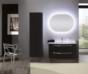 Тумба под раковину Cezares 100x55 Nero Lucido Comfort 42194