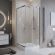 Душевой уголок BelBagno UNO-195-A-2-95-C-Cr хром