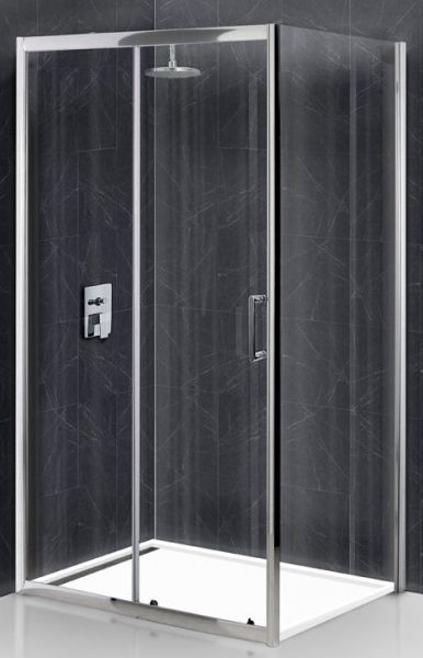 Душевой уголок BelBagno UNO-195-AH-1-100/80-C-Cr 100x80см хром/прозрачное Душевой уголок BelBagno UNO-195-AH-1-100/80-C-Cr 100x80см хром/прозрачное