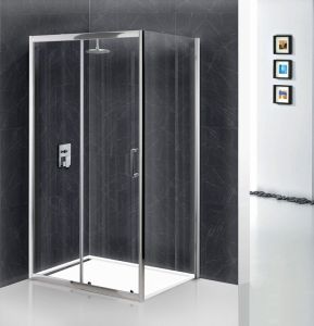 Душевой уголок BelBagno UNO-195-AH-1-100/80-C-Cr 100x80см хром/прозрачное