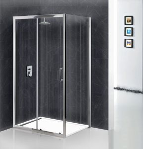 Душевой уголок BelBagno UNO-195-AH-1-120/90-C-Cr 120x90см хром/прозрачное