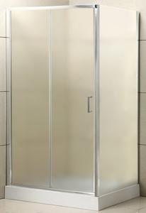 Душевой уголок BelBagno UNO-195-AH-1-120/90-P-Cr 120x90см хром/матовое