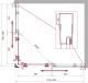 Душевой уголок BelBagno Uno 120x100см чёрный UNO-195-AH-2-120/100-C-NERO Душевой уголок BelBagno Uno 120x100см чёрный UNO-195-AH-2-120/100-C-NERO