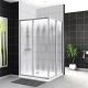 Душевой уголок BelBagno Uno-195 UNO-195-AH-2-100/80-CH-CR 100x80см хром