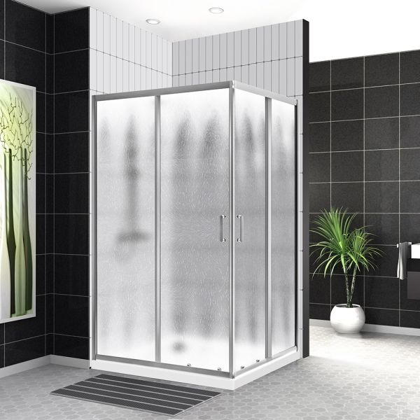 Душевой уголок BelBagno Uno-195 UNO-195-AH-2-120/100-CH-CR 120x100см хром