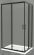 Душевой уголок BelBagno UNO-195-AH-2-120/90-P-NERO 120x90см чёрный