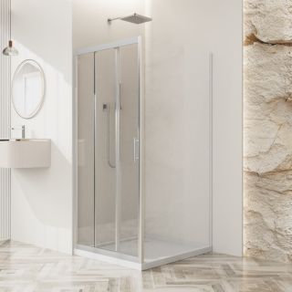 Душевой уголок BelBagno UNO-195-AHF-31-90/80-C-Cr 90*80 хром