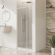Душевая дверь BelBagno UNO-195-BF-3-100-P-Cr хром