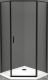 Душевой уголок BelBagno Uno 90см чёрный UNO-195-P-1-90-C-NERO