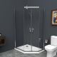 Душевой уголок BelBagno UNO-195-PH-2-120/90-C-Cr хром